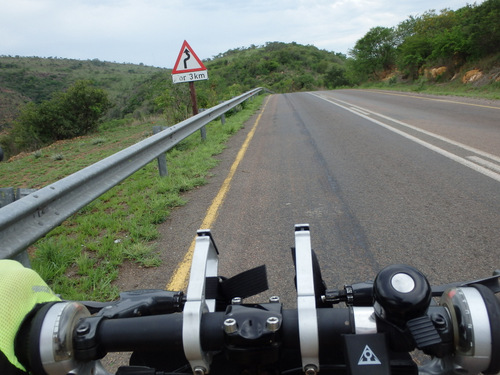 View on the N3, Mozambique hill climb.